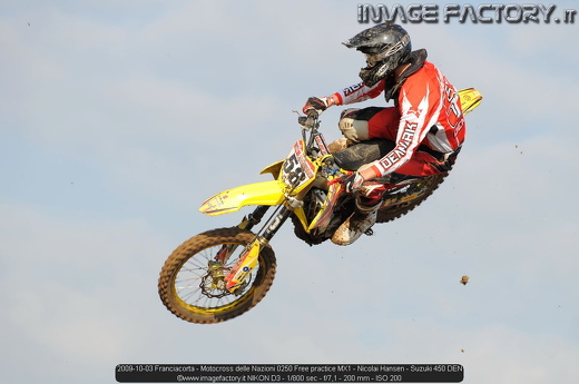 2009-10-03 Franciacorta - Motocross delle Nazioni 0250 Free practice MX1 - Nicolai Hansen - Suzuki 450 DEN